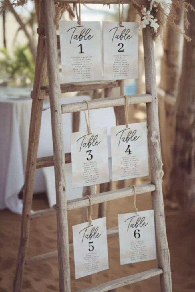 A Personalized Seating Chart