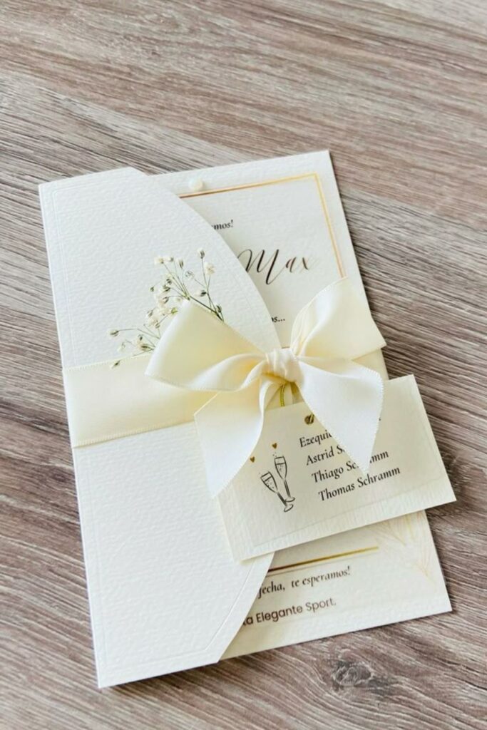 A wedding card