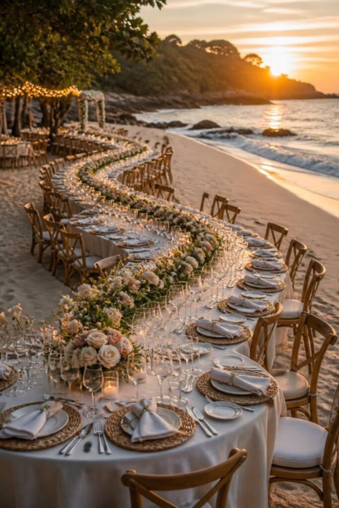 Coastal Chic Beach Wedding