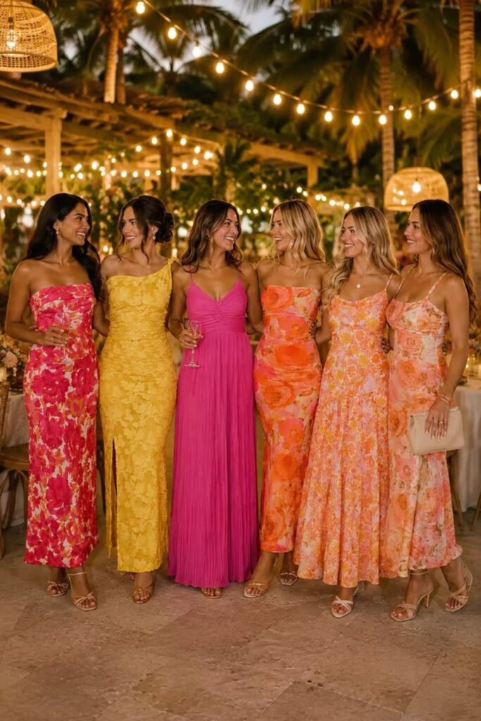 Destination wedding attire