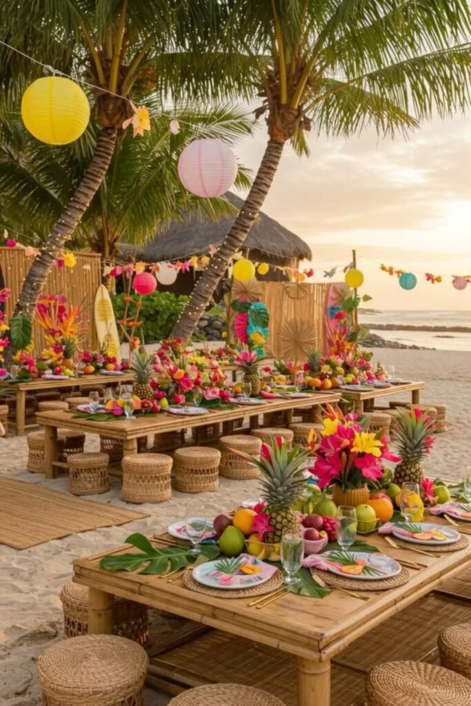 Garden Party by the sea