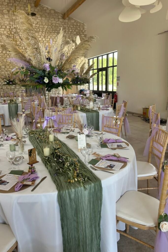 Lavender, Ivory, And Sage 
