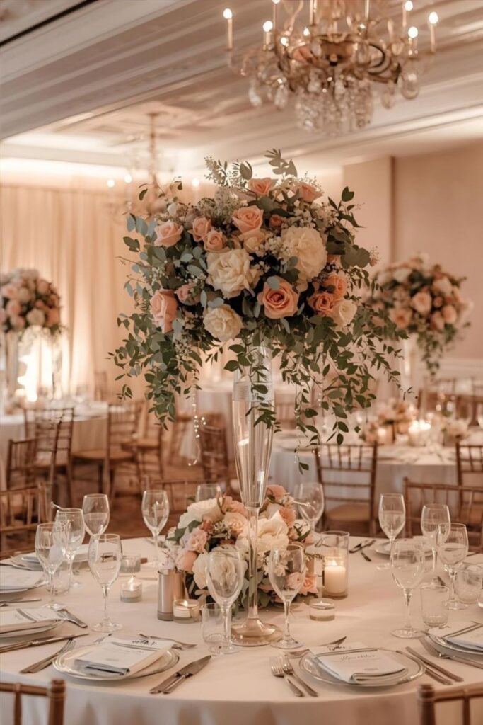 Peach, Cream, And Sage 
