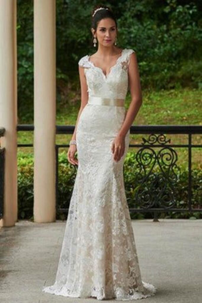 Sheath Wedding Dress