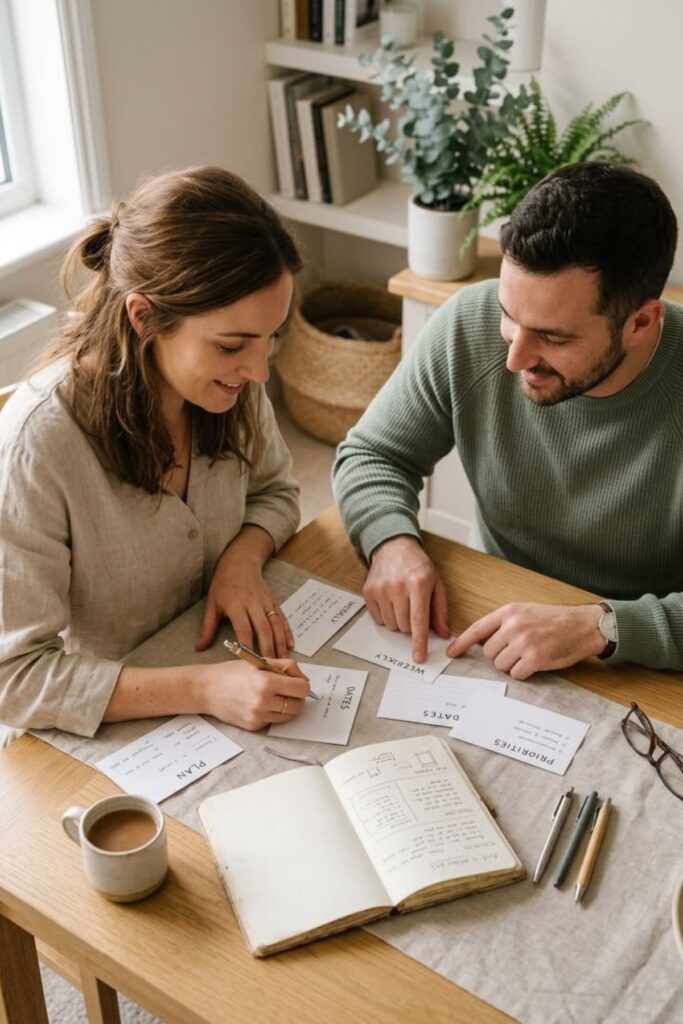 a couple planning