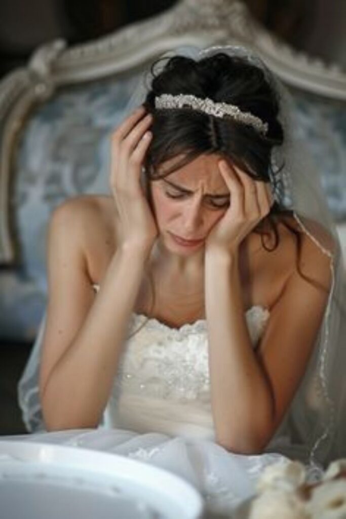 an unbothered bride