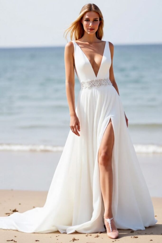 Boho Destination Wedding Dress Ideas