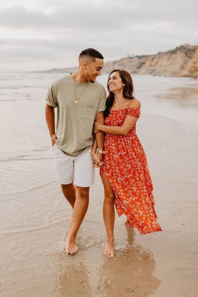 two people at the beach