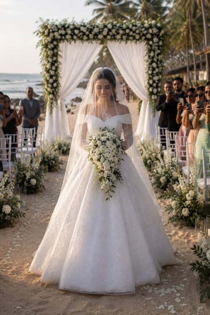 The Best Fabrics for Tropical Weddings