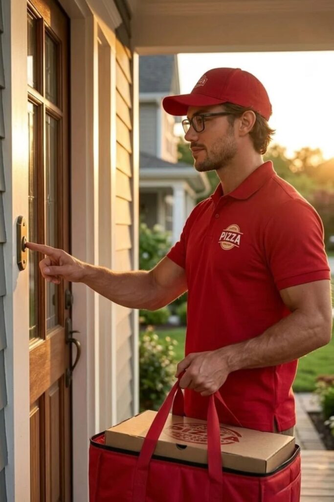 a delivery man