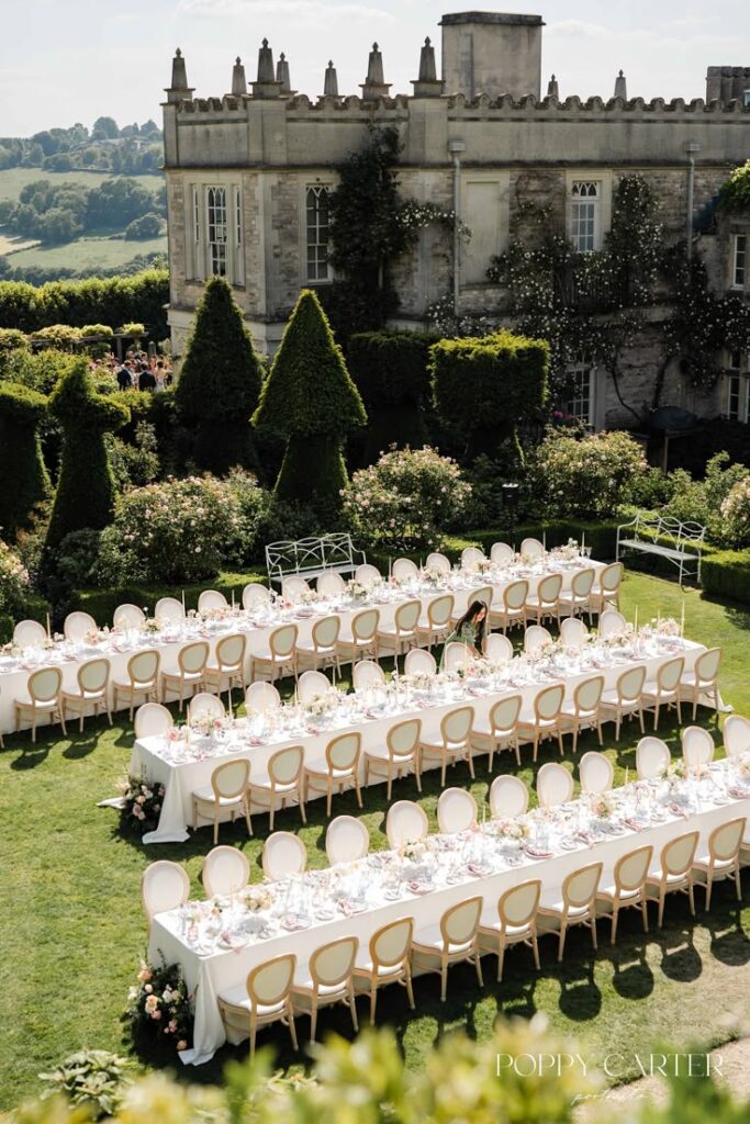 Wedding setting at Euridge Manor also know as The Lost Orangery 