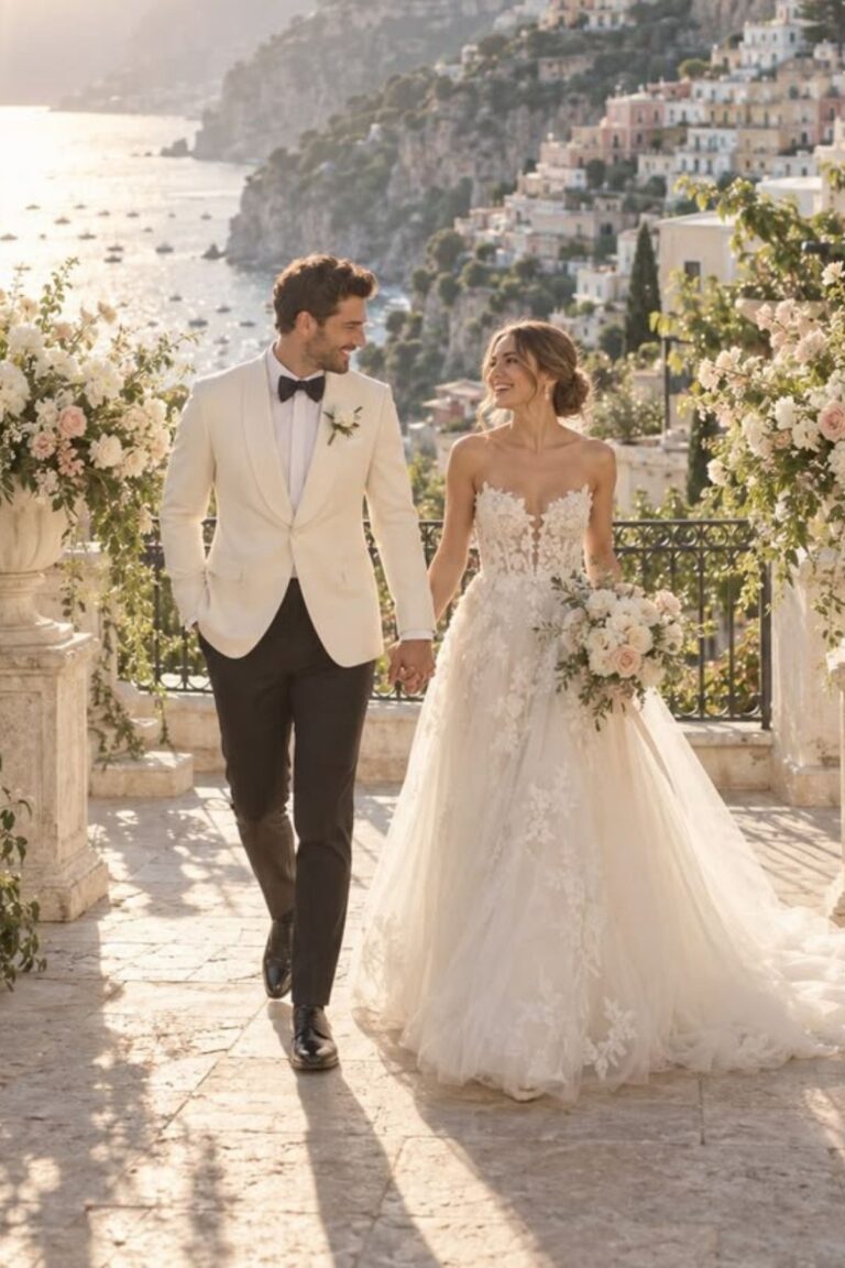 a couple wedding in Italy