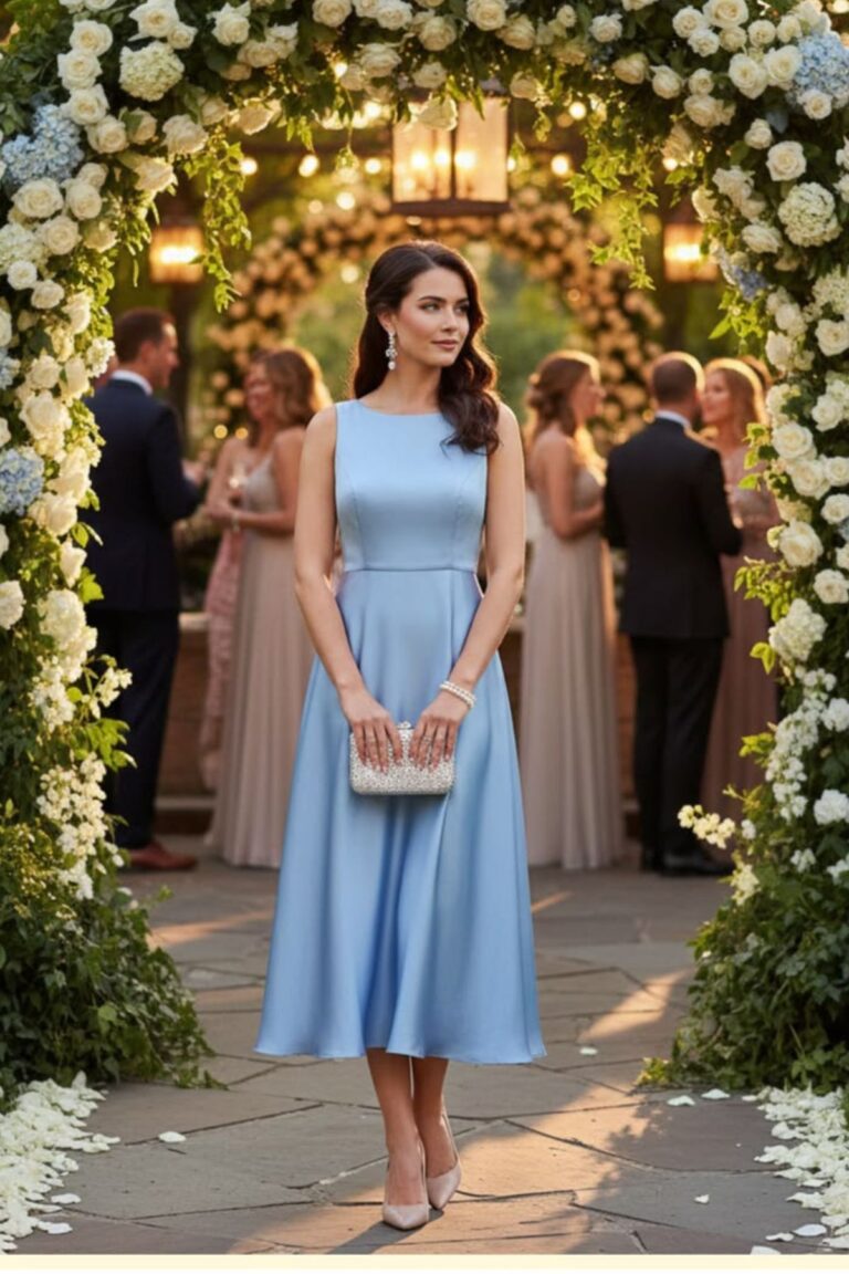 a wedding guest